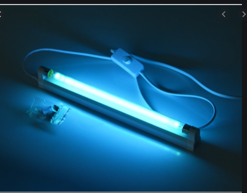 TUBO UV CON OZONO DE VAPOR T8 DE MERCURIO CON TECNOLOGIA DE CUARZO DE 185MN / 110/220V-50/60HZ(c/50)